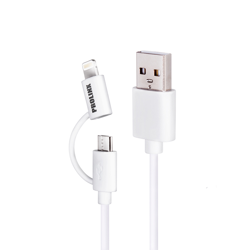 Dual Lightning Cable with Micro USB | 1mtr