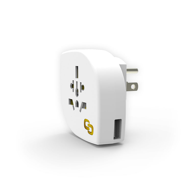 Travel Adapter Univ. USA c / Charging USB 3.4 Amp