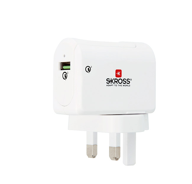 UK USB Charger - Quick Charge 3.0 (2.800122)