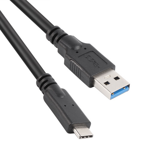 USB 3.1 TYPE C to USB 3.0 MALE BLACK 1mtr